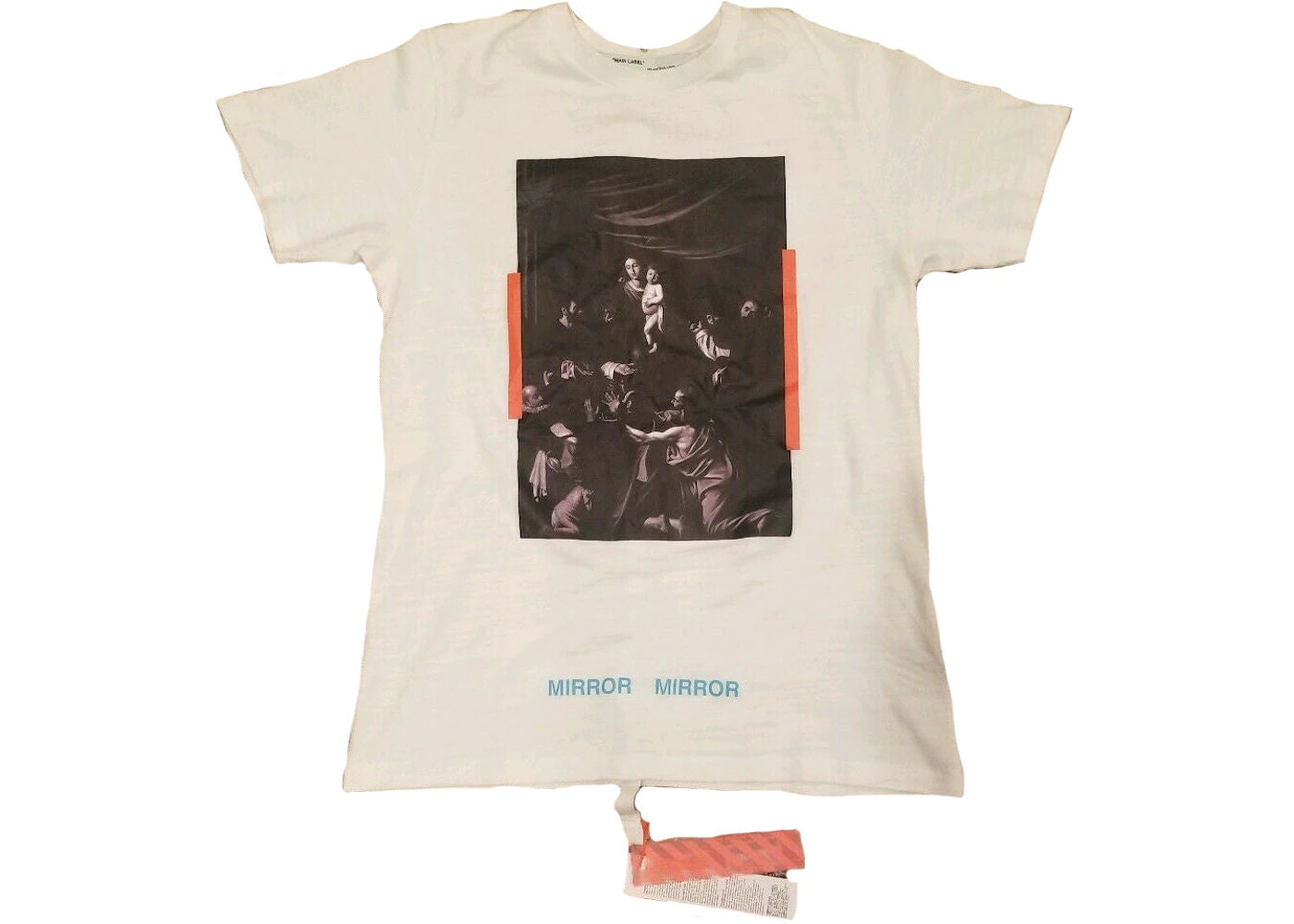 Virgil Abloh x MCA Figures of Speech OFF-WHITE Caravaggio Tee White