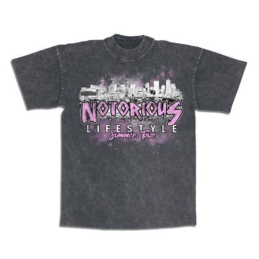 Notorious Summer Tour Tee -  Mineral Black
