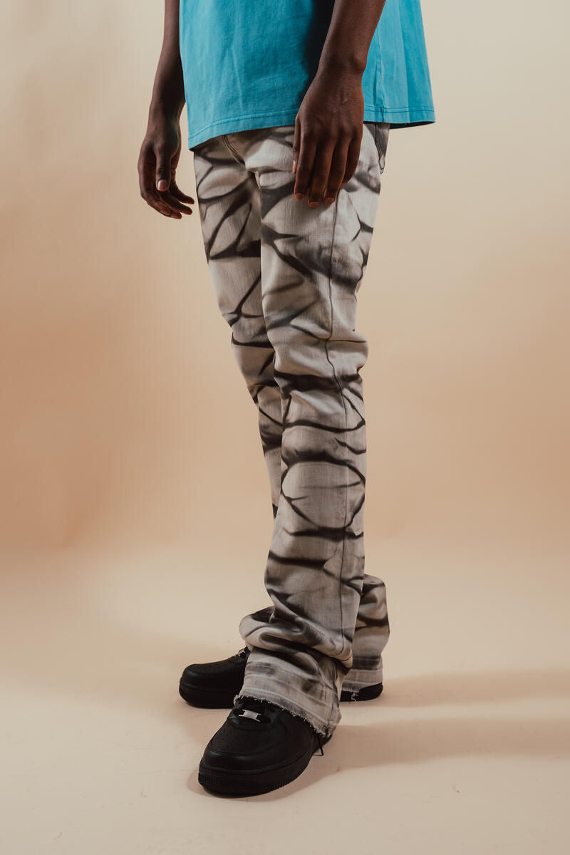 Denim Dye Grey Jeans