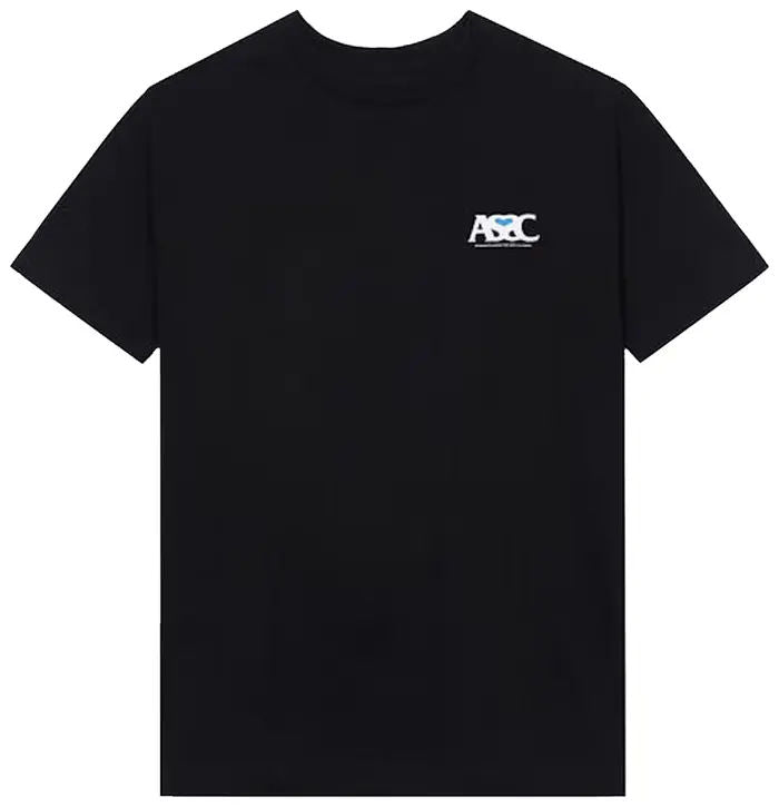 Anti Social Social Club Negative Space T-shirt Black