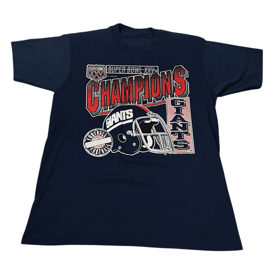 Vintage 1990 NFL New York Giants Football T-Shirt - Used