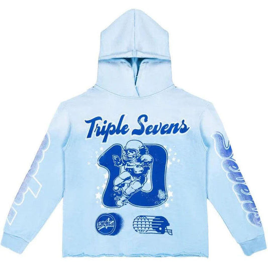 Triple Sevens All Star Hoodie Blue