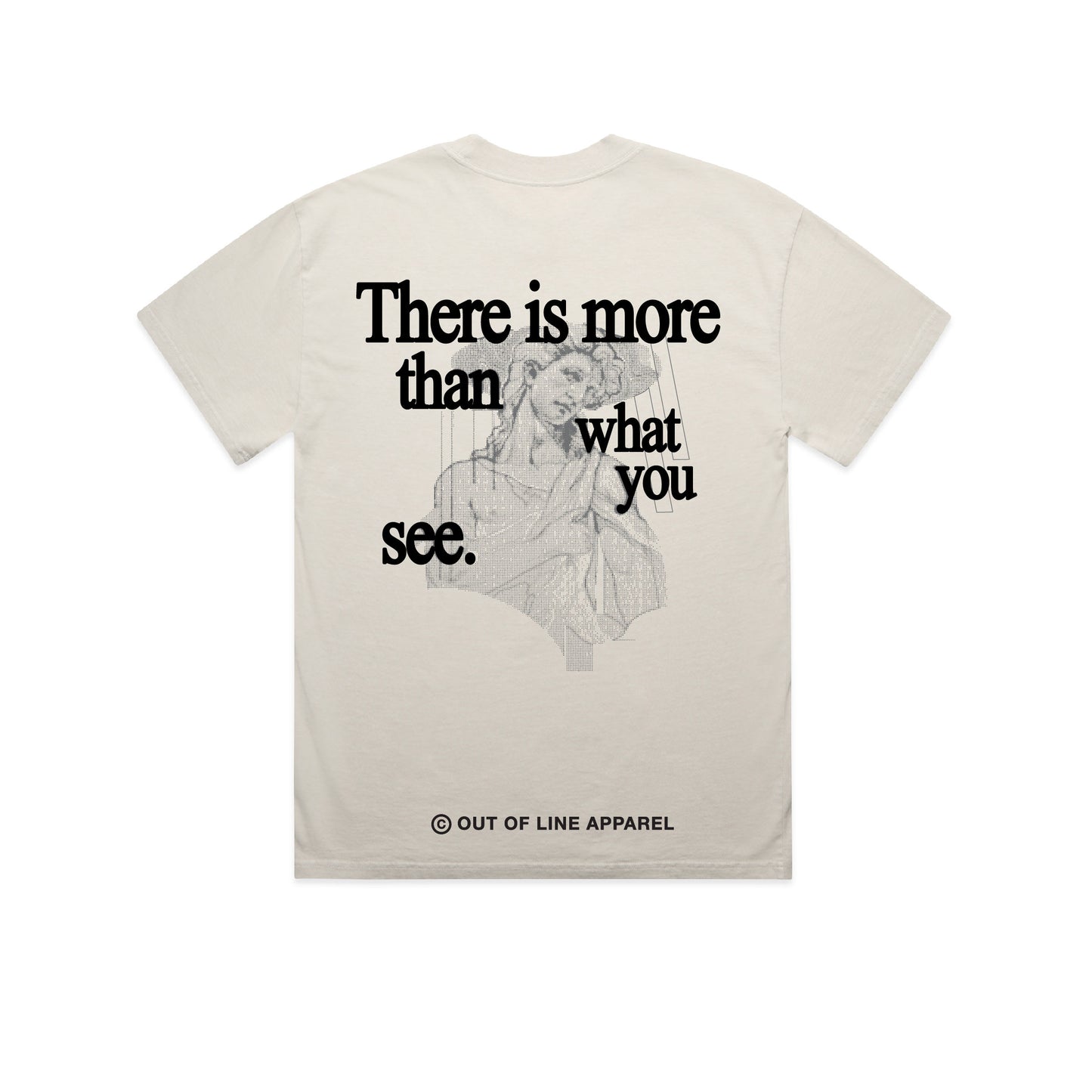 "There is More" V2 -2" Faded Bone Tee