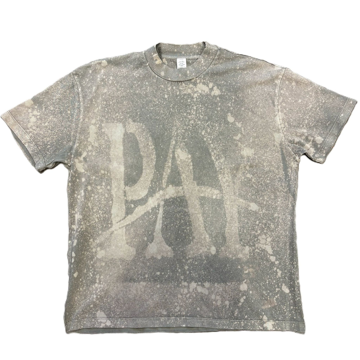 Paper Boy Pay Handcrafted Tee Gray