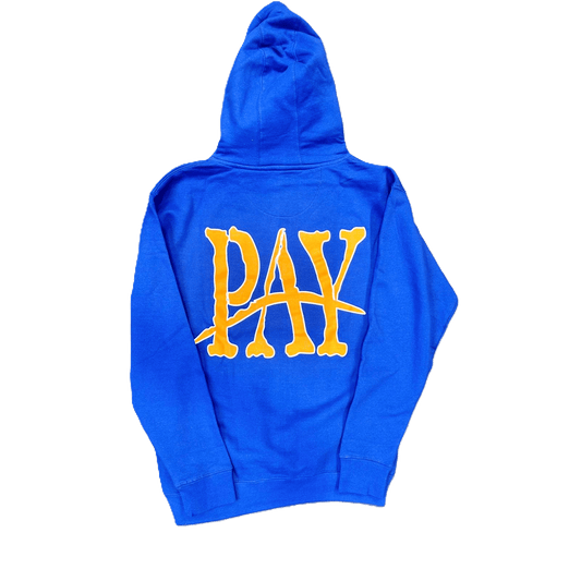 Blue/Orange Pay Hoodie