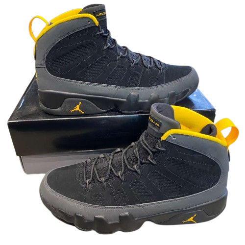 Jordan 9 Retro Dark Charcoal University Gold - Pre-Owned