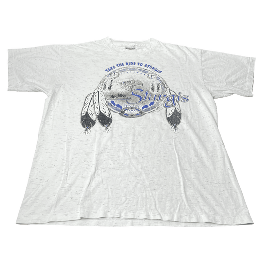 Vintage 1995 Sturgis Biker Rally T-Shirt - Used/Worn