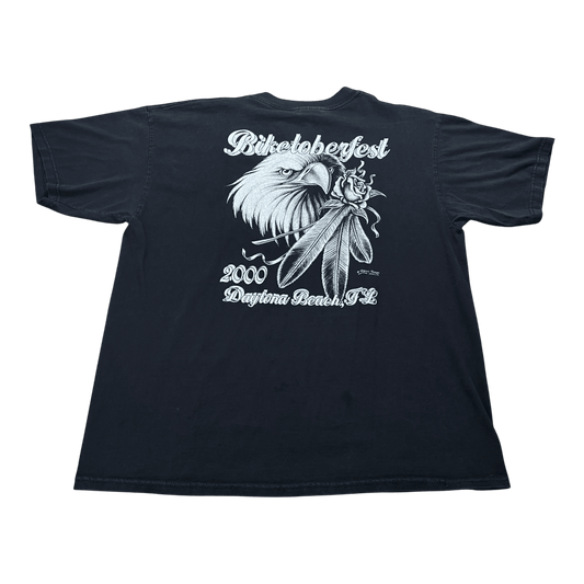 Vintage Biketoberfest 2000 Daytona Beach Florida T-Shirt - Used/Worn