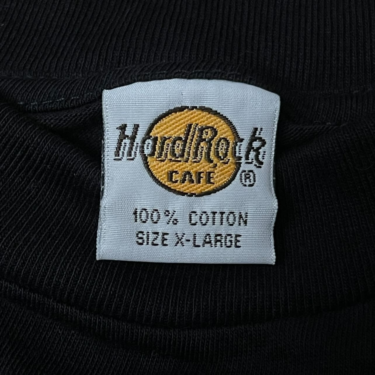 Vintage Hard Rock Cafe Paris Black T-Shirt - Used