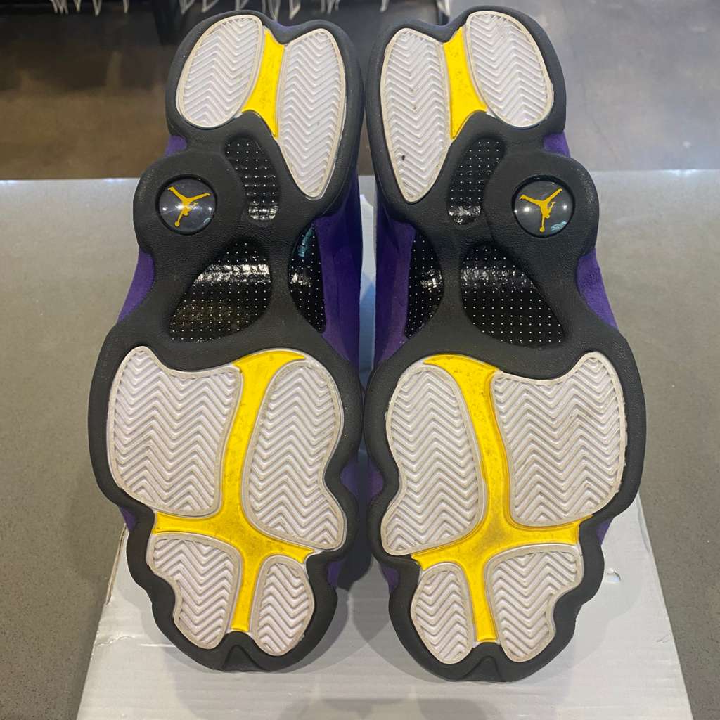 Jordan 13 Retro Lakers Size 12 414571-105 - Pre-Owned