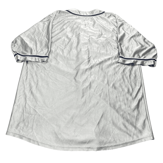 Vintage New York Script Logo Baseball Jersey - Used/Worn