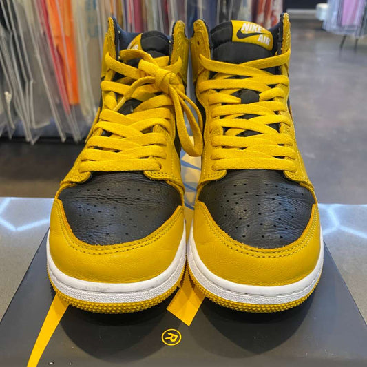 Jordan 1 Retro High OG Pollen (GS) Size 6.5Y 575441-701 - Pre-Owned
