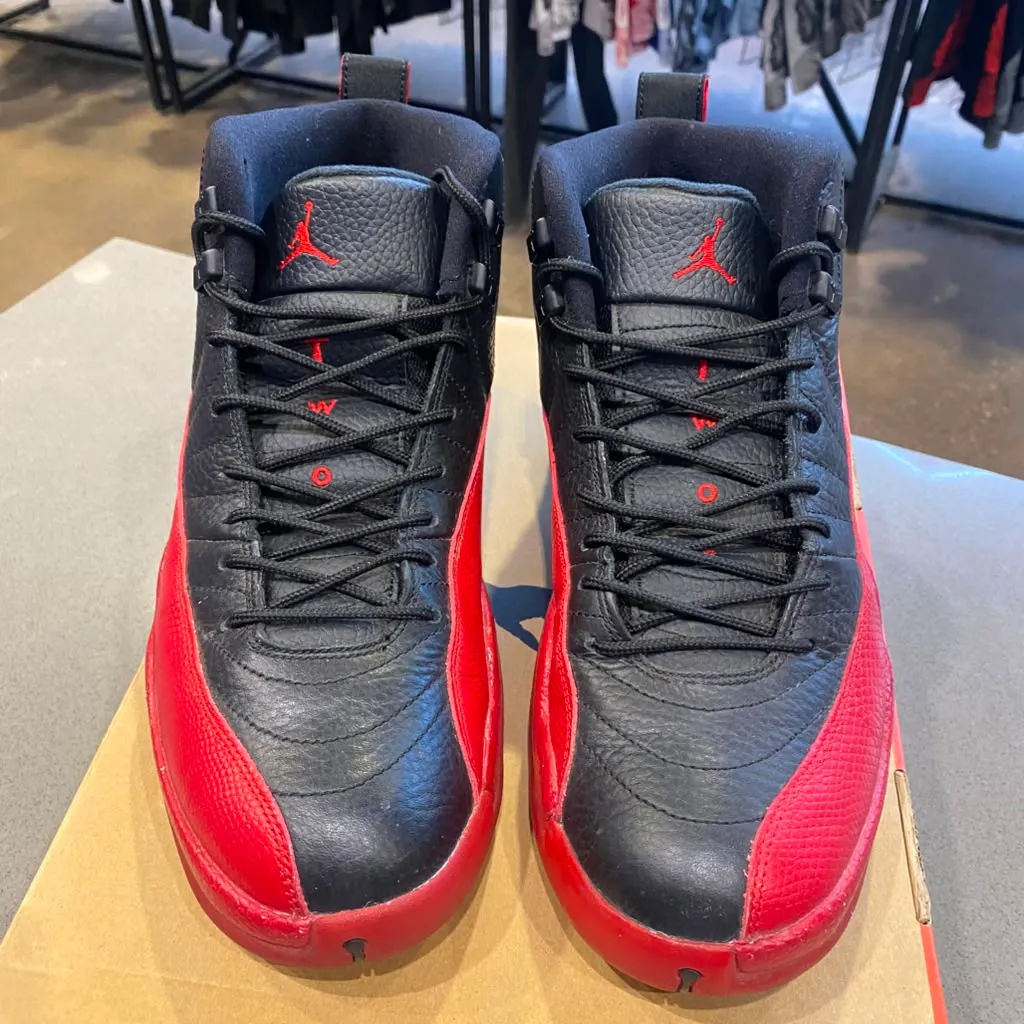 Jordan 12 Retro Flu Game (2016) Size 9.5 130690-002 - Pre-Owned