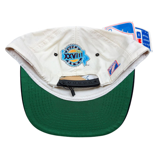 NWT Vintage NFL Dallas Cowboys Back to Back Super Bowl Champions Logo 7 Snapback Hat