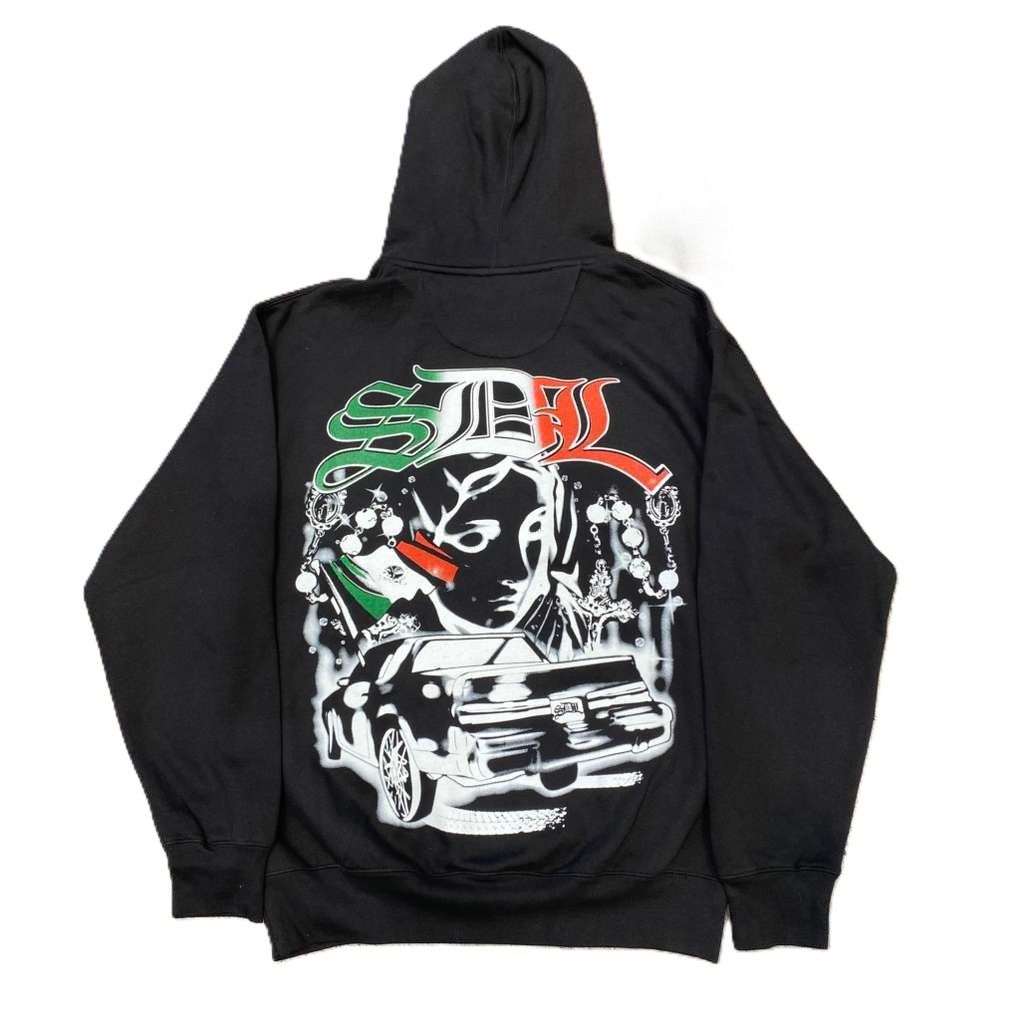 SDL Lowrider Hoodie Black