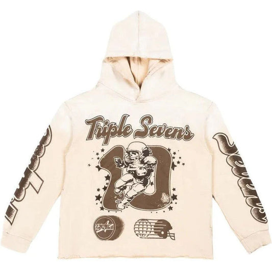 Triple Sevens All Star Hoodie Brown