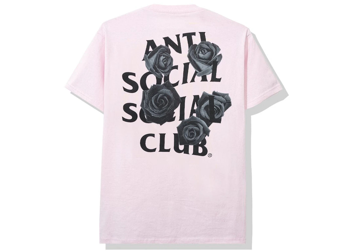 Anti Social Social Club Bat Emoji Tee Pink