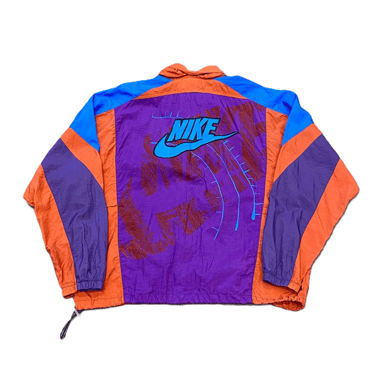 90s Nike Windbreaker w/ Packable Hood - Used/Worn