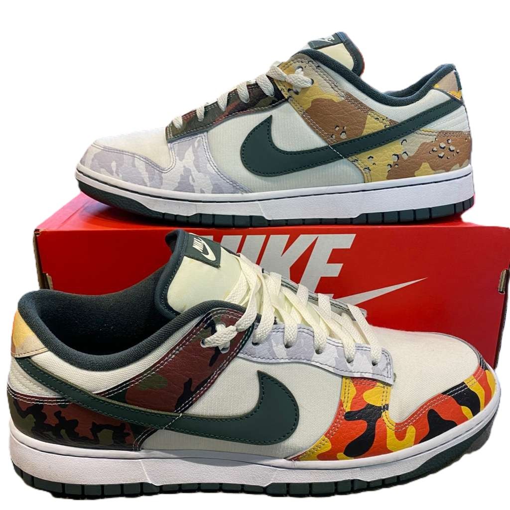 Nike Dunk Low SE Sail Multi-Camo - Pre-Owned