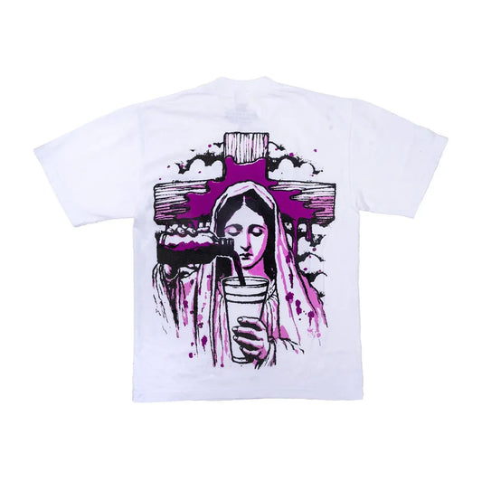 Awful Lot of Cough Syrup Rosary T-Shirt