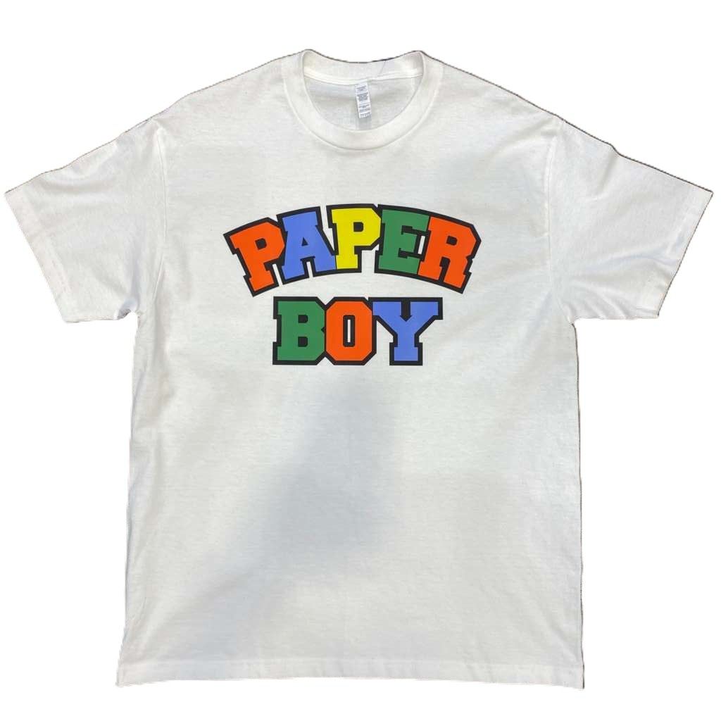 PaperBoy Crayola Tee White