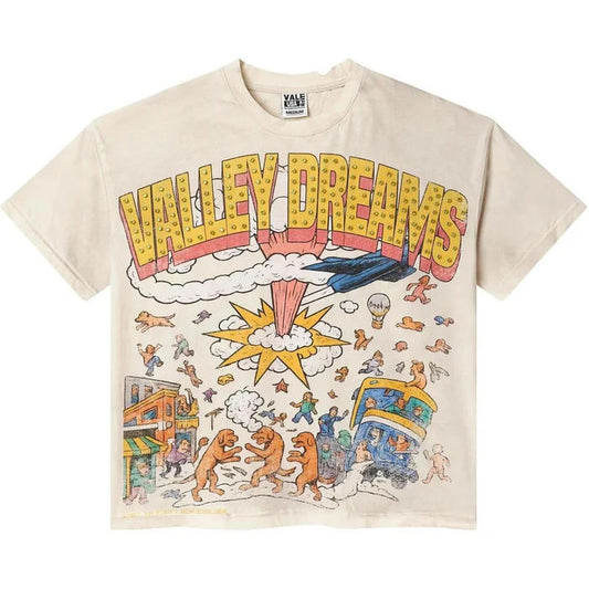 Vale Chaos Bling Tee Cream