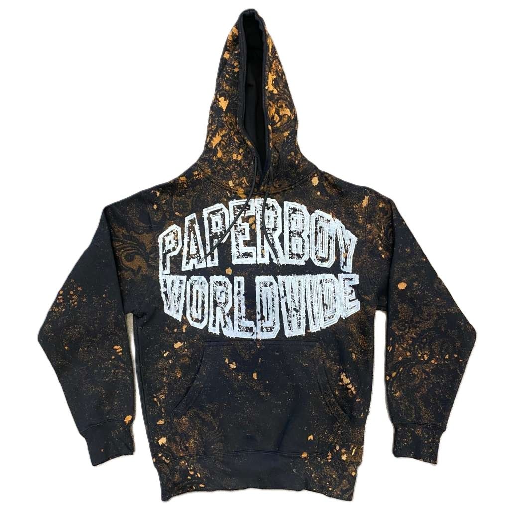 Black Paperboy Worldwide Hoodie