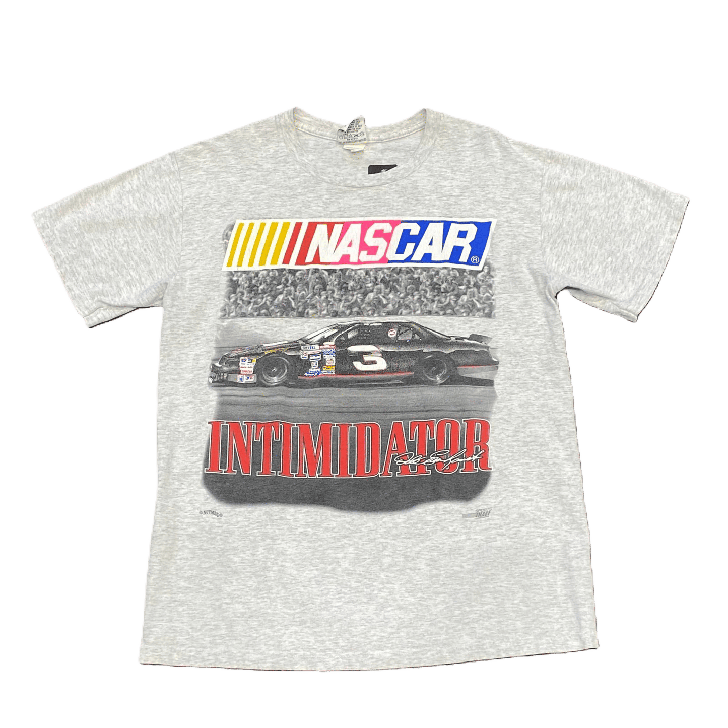 Nascar Nutmeg The Intimidator Dale Earnhardt 3 T Shirt - Used/Worn