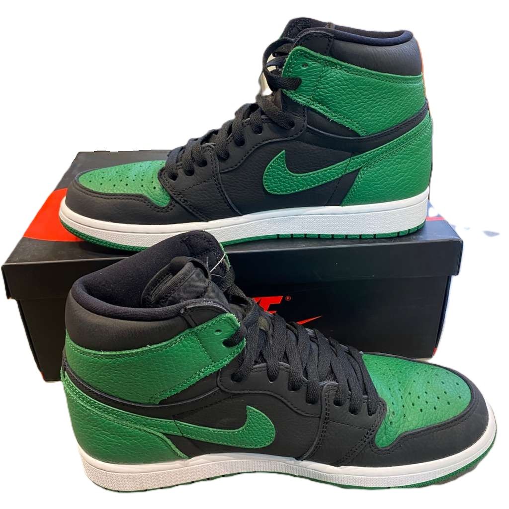 Jordan 1 Retro High Pine Green Black - Pre-Owned