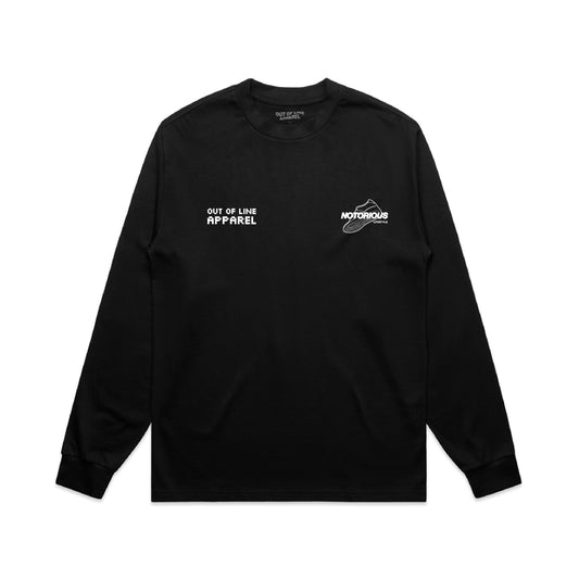 Notorious x OOLA 2025 Faded Black Long Sleeve