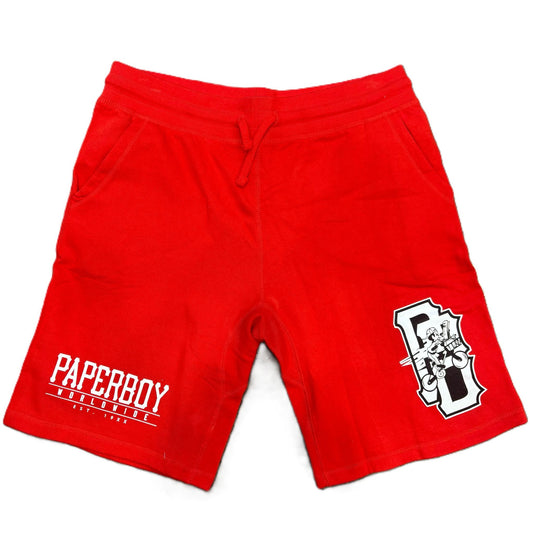 Paperboy Classic Shorts Red