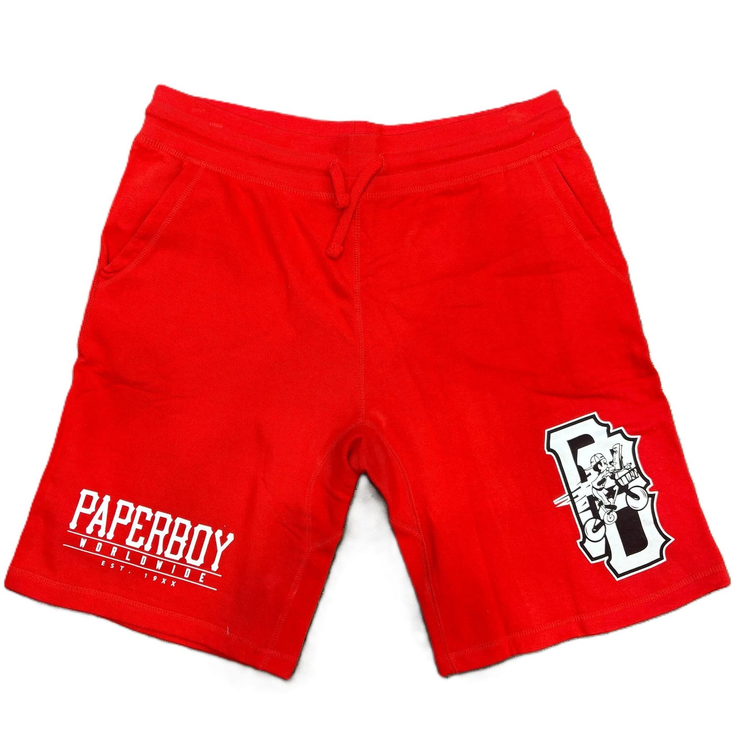 Paperboy Classic Shorts Red