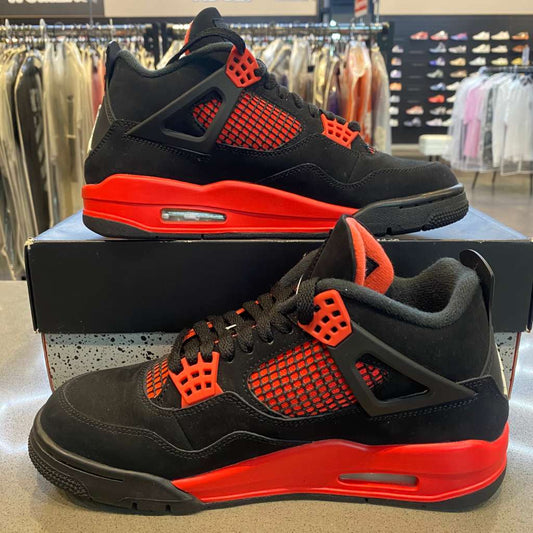 Jordan 4 Retro Red Thunder Size 7.5 CT8527-016 - Pre-Owned