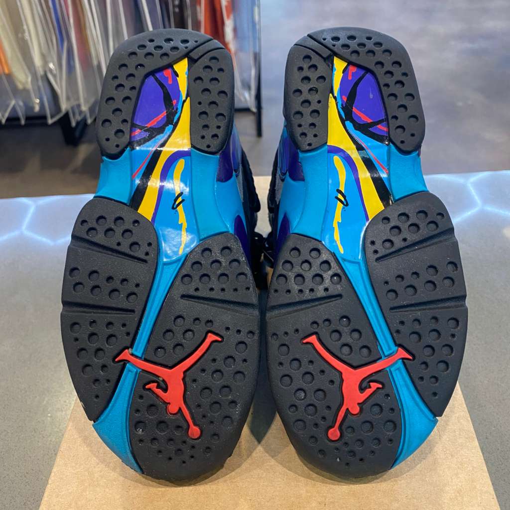 Jordan 8 Retro Aqua (2025) (GS) - Pre-Owned (Replacement Box)