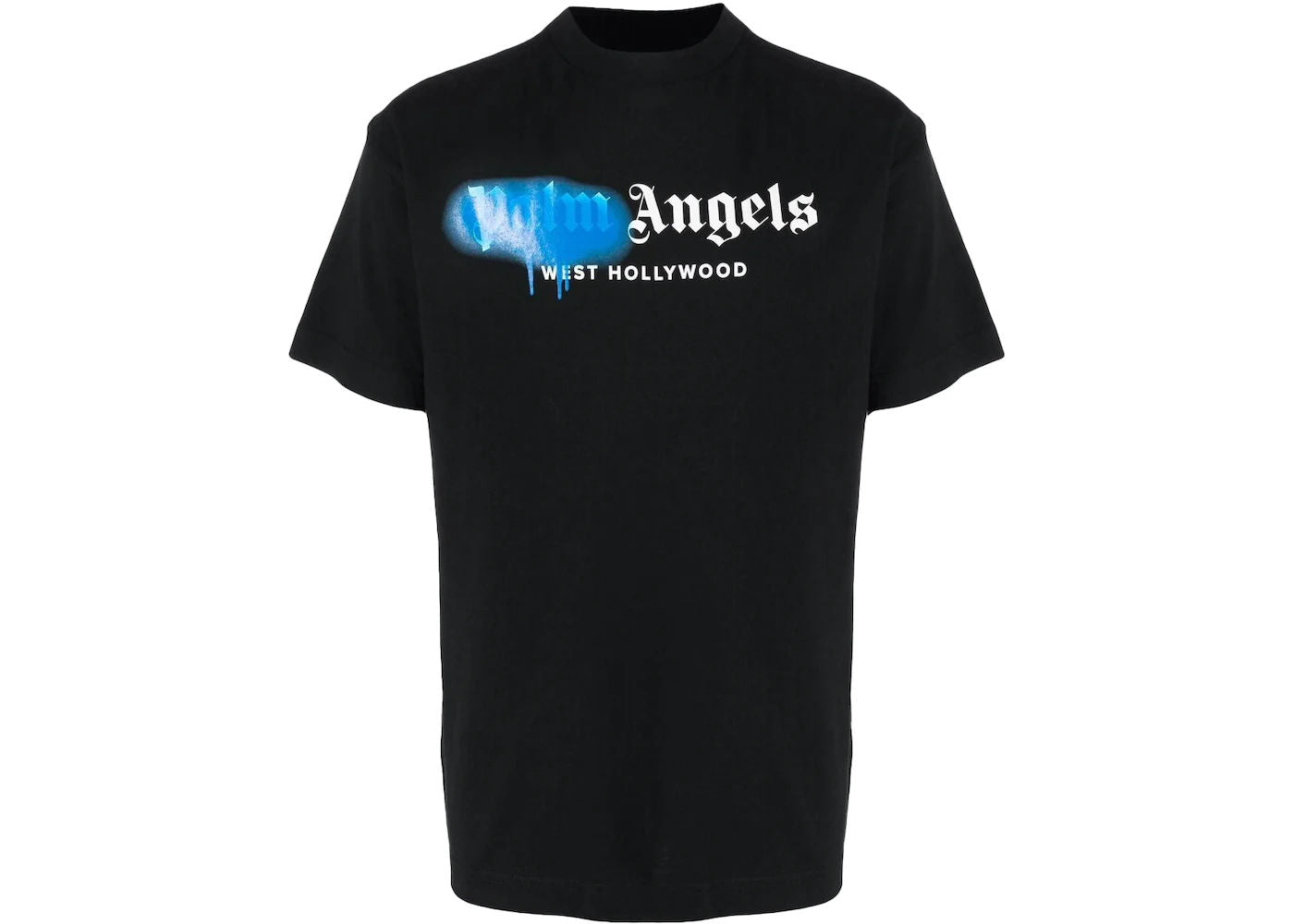 Palm Angels West Hollywood Sprayed Logo T-shirt Black