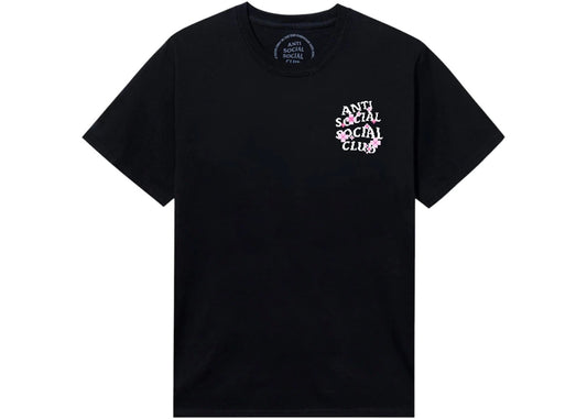 Anti Social Social Club x Minecraft Cherry Blossom Tee Black