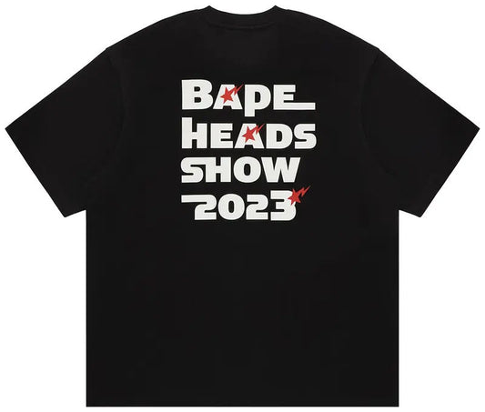 BAPE 2023 Bape Heads Show Tee Black