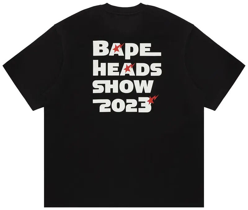 BAPE 2023 Bape Heads Show Tee Black