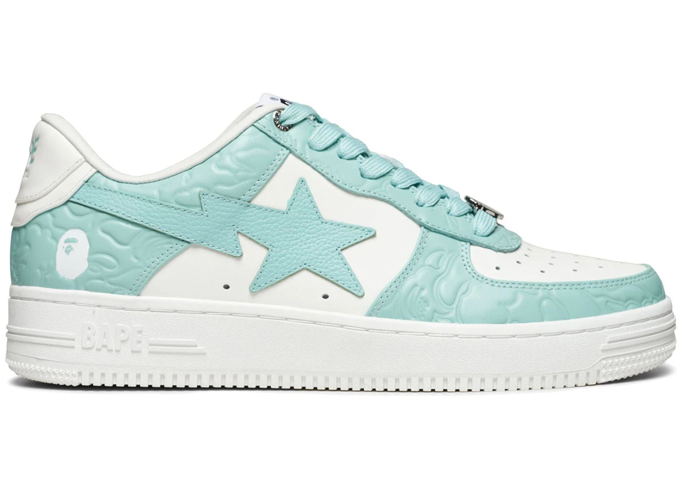 A Bathing Ape Bape Sta #4 Line Camo White Sax