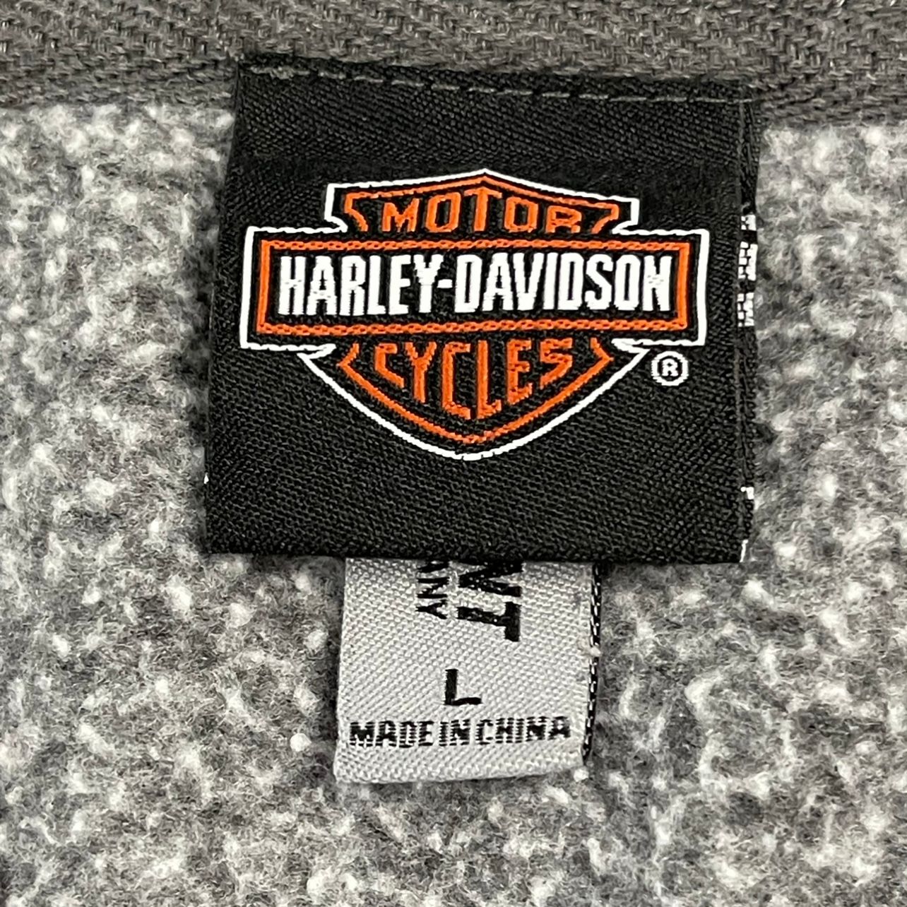 Y2K Harley-Davidson Eagle Hooded Sweatshirt - Used/Worn