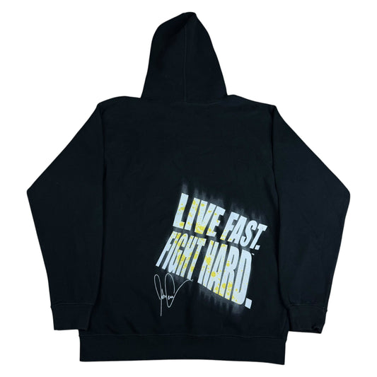 Vintage WWE John Cena You Can't See Me Black Hoodie - Used/Worn