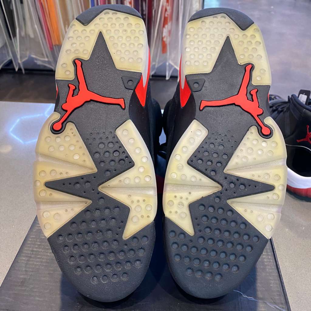 Jordan 6 Retro Black Infrared (2019) Size 12 384664-060 - Pre-Owned