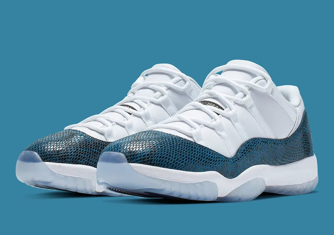 A Pair Of Air Jordan 11 Low Retro Year Of The Snake