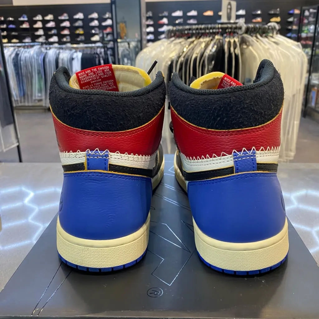 Jordan 1 Retro High OG SP Fragment x Union LA Varsity Red Sport Royal Size 11 IO7847-002 - Pre-Owned