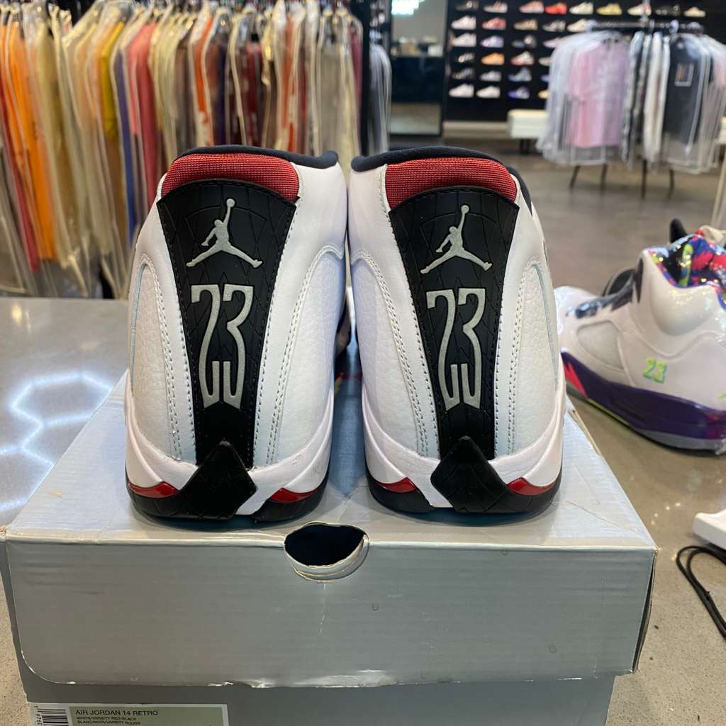 Jordan 14 Retro Black Toe (2024) Size 10.5 487471-160 - Pre-Owned