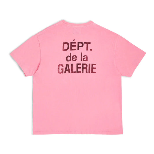 Gallery Dept. French T-shirt Flo Pink