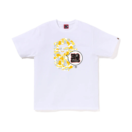 BAPE Store Matsuyama Bape 30th Anniversary Ape Head Tee White
