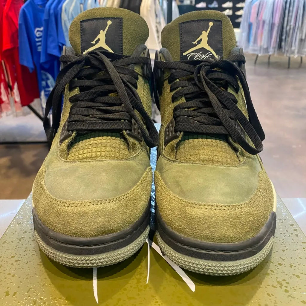Jordan 4 Retro SE Craft Medium Olive Size 13 FB9927-200 - Pre-Owned