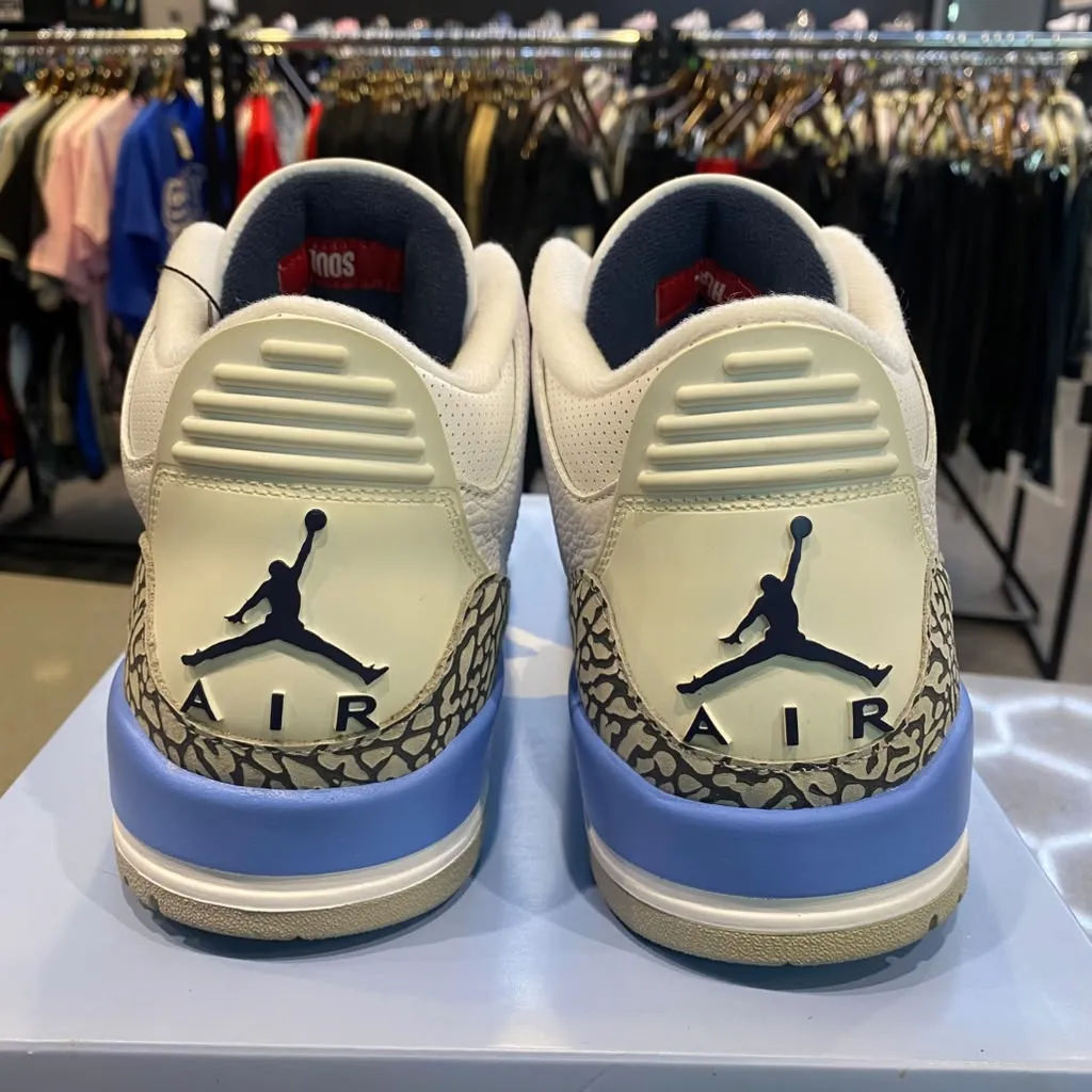 Jordan 3 Retro UNC (2020) Size 12 CT8532-104 - Pre-Owned