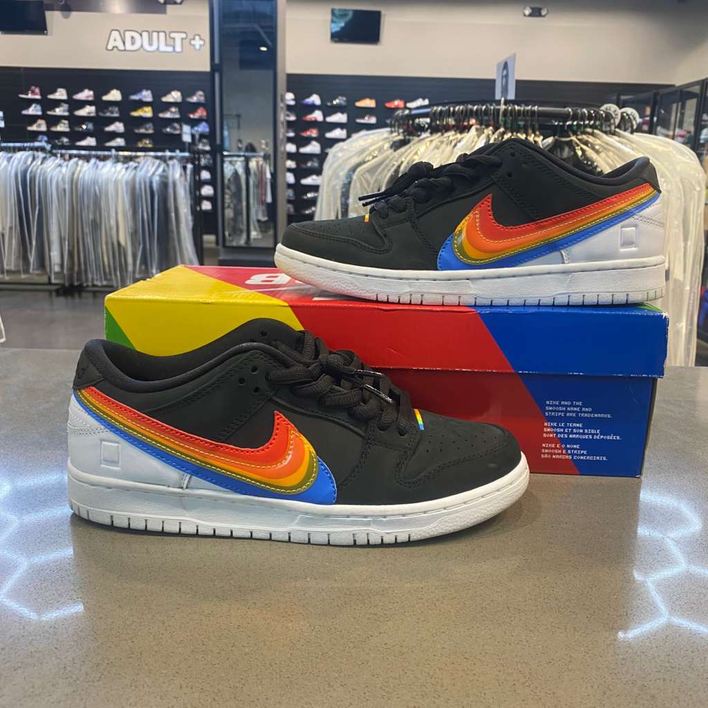 Nike SB Dunk Low Polaroid Size 7.5 DH7722-001 - Pre-Owned